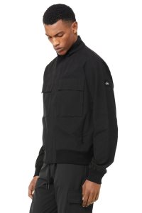 Bundy Alo Yoga Shoreline Bomber Černé | RTGWSDC-08