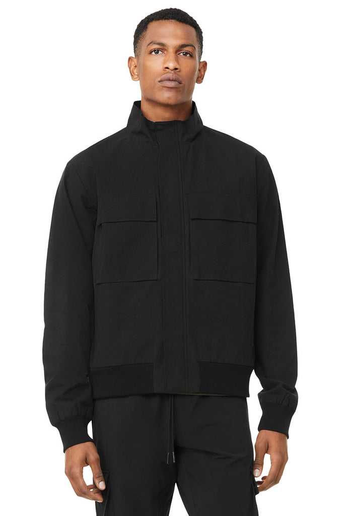 Bundy Alo Yoga Shoreline Bomber Černé | RTGWSDC-08