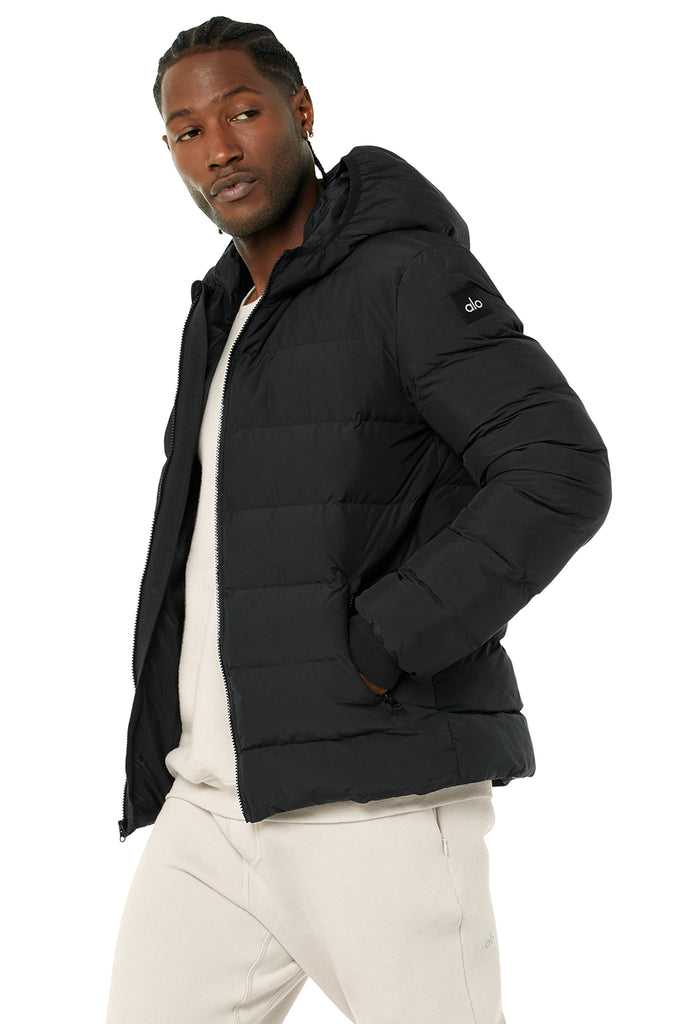 Bundy Alo Yoga Vail Puffer Černé | VBZFSEK-82