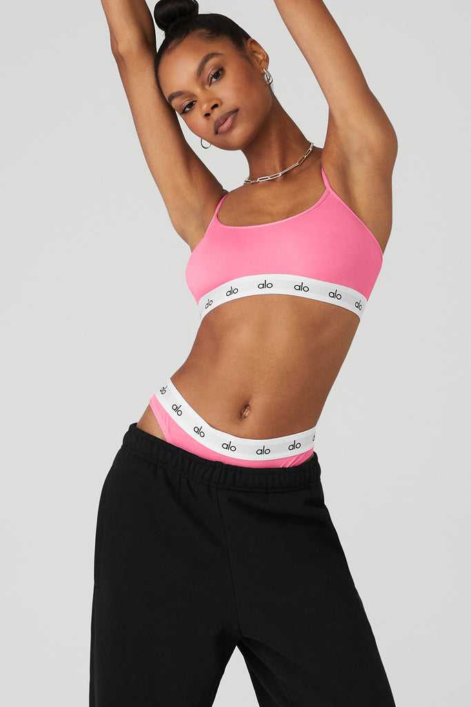 Běžecké Podprsenky Alo Yoga Icon Cami Růžové | JVHDWRG-01