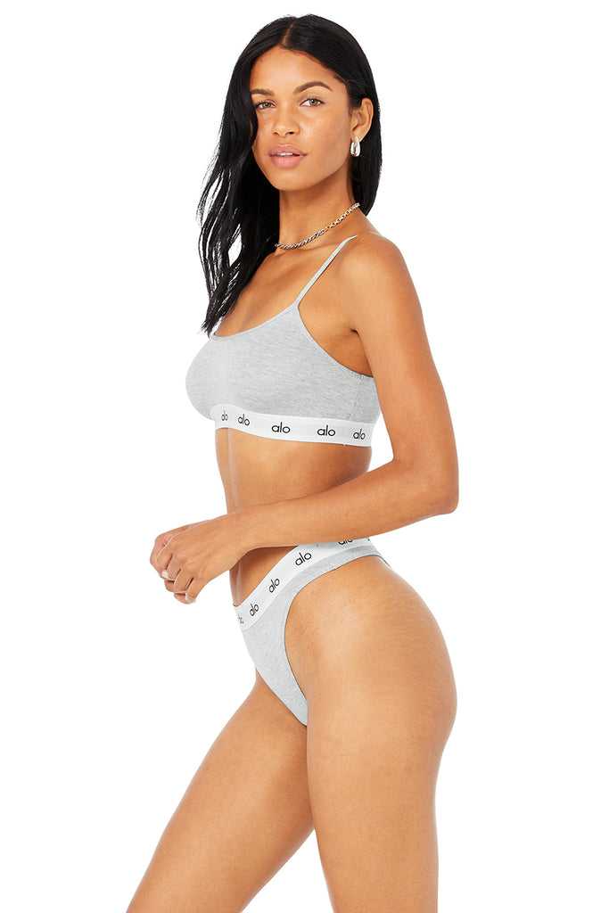 Běžecké Podprsenky Alo Yoga Icon Cami Šedé | OZBSFIP-26