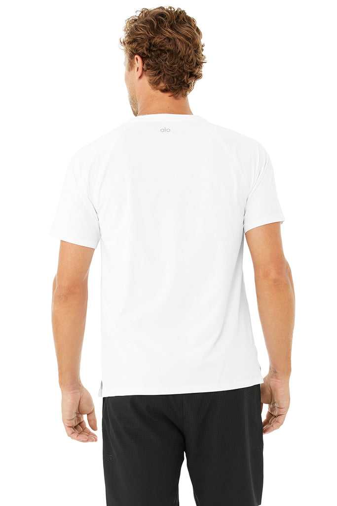 Běžecké Tričko Alo Yoga Idol Performance Tee (2 Pack) Bílé | EYZGTMU-16