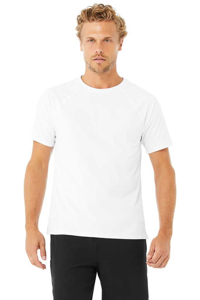 Běžecké Tričko Alo Yoga Idol Performance Tee (2 Pack) Bílé | EYZGTMU-16