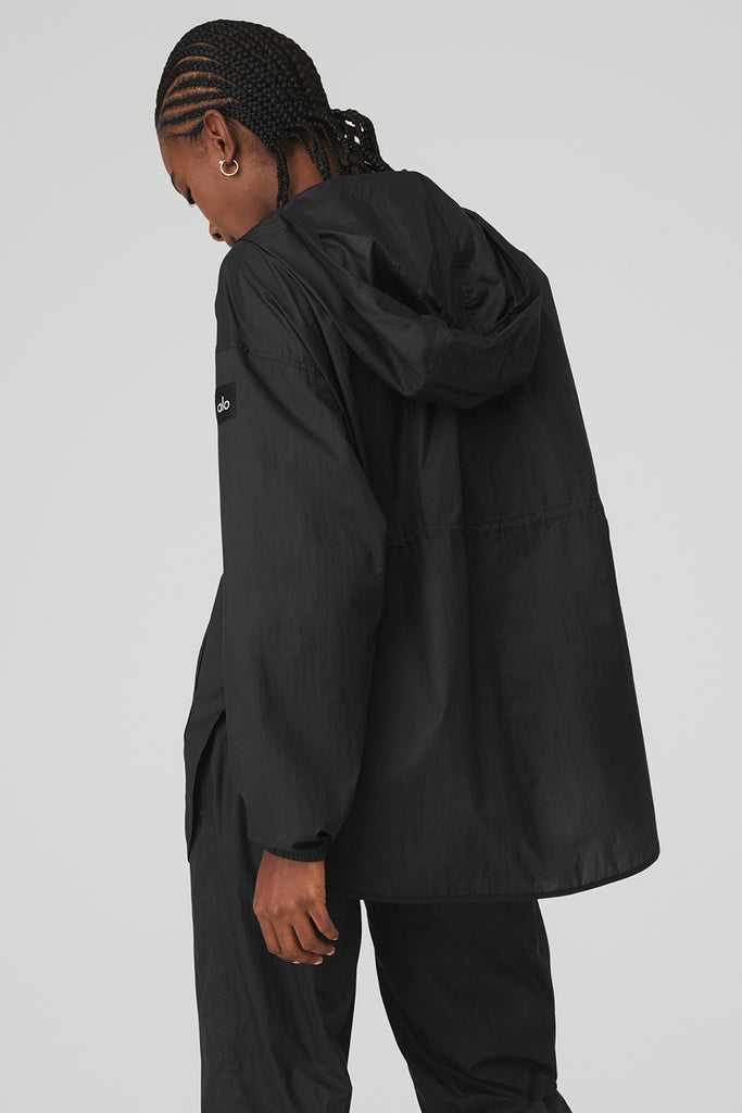 Fleece Bundy Alo Yoga Cloud Nine Černé | ASBVCNX-18