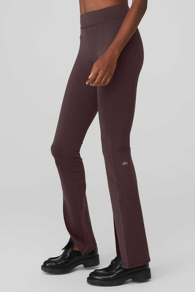 Legíny Alo Yoga Airbrush High-Pasem Flutter Černé Káva | UFNAYGL-58