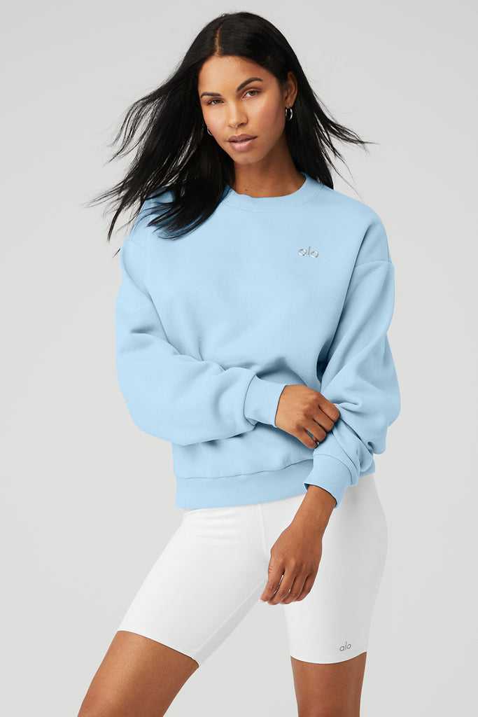 Long Sleeve Alo Yoga Accolade Crew Neck Blankyt | HMPYQIX-19