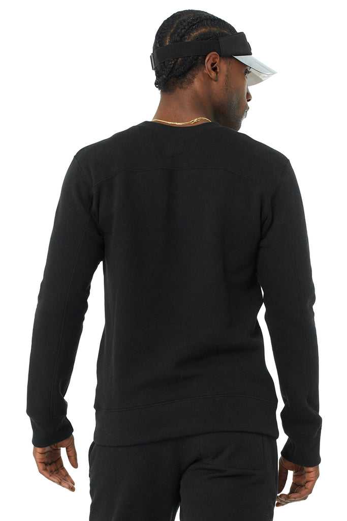 Mikiny S Kapucí Alo Yoga Base Sweatshirt Černé | VFKJSDW-34