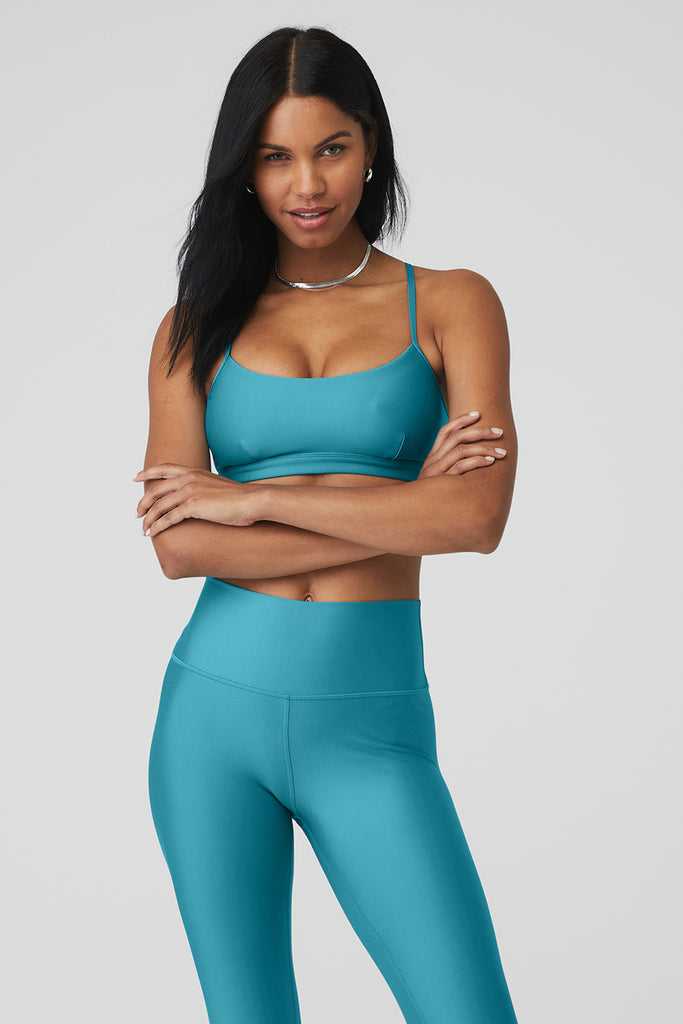 Podprsenky Alo Yoga Airlift Intrigue Blankyt | TSJNAUK-93