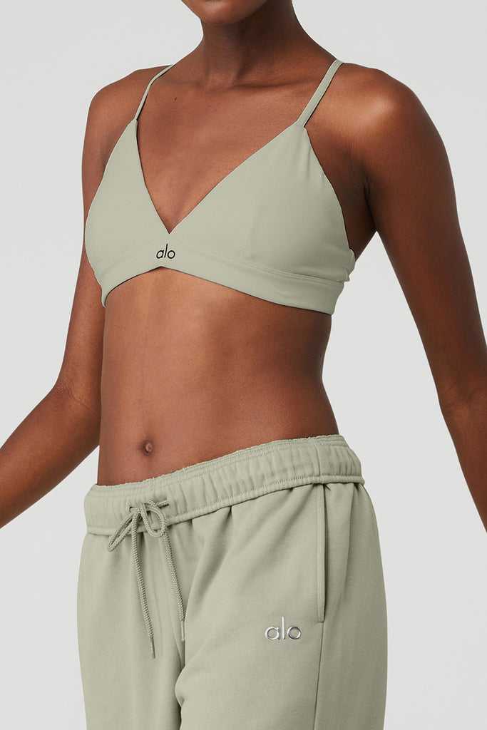 Podprsenky Alo Yoga Splendor Citrón Zelene | EHYRGIQ-10