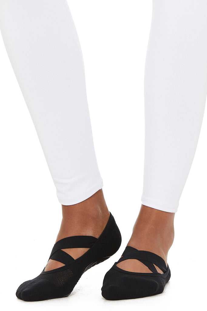 Ponožky Alo Yoga Pivot Barre Barre Černé | EOUSGDZ-38