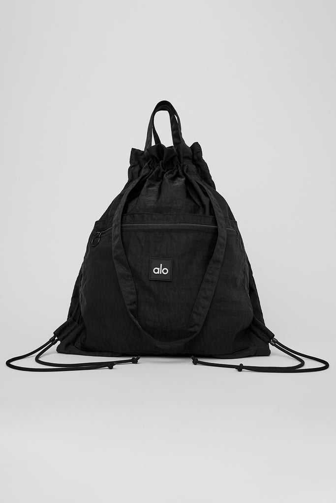 Přebalovací Tašky Alo Yoga Utility Černé | BZXSHNA-74