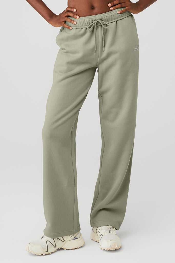 Sportovní Kalhoty Alo Yoga Accolade Rovný Leg Sweatpant Citrón Zelene | APMLWGO-67