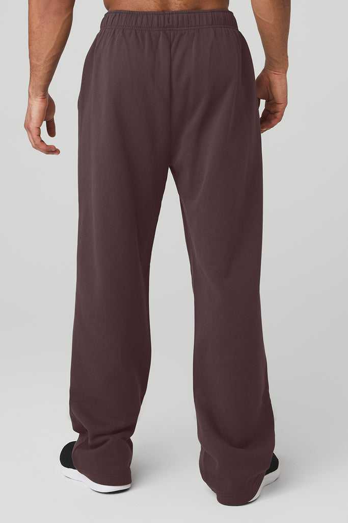Sportovní Kalhoty Alo Yoga Accolade Rovný Leg Sweatpant Černé Káva | IDBJUOX-24