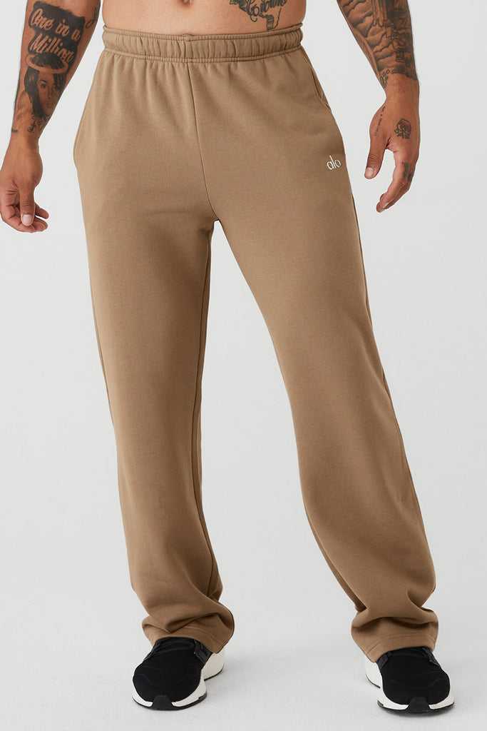 Sportovní Kalhoty Alo Yoga Accolade Rovný Leg Sweatpant Hnědožlutý | OSXYBZC-42