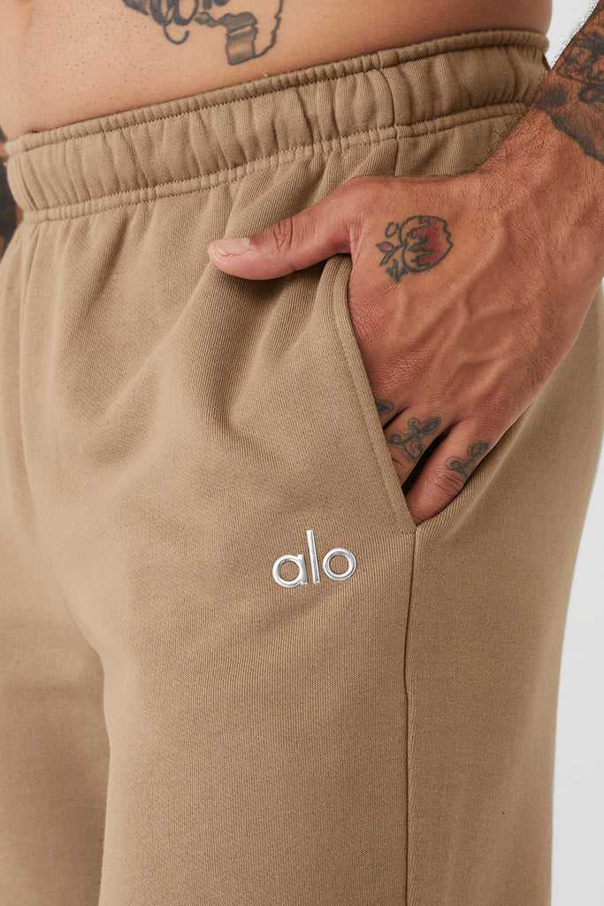 Sportovní Kalhoty Alo Yoga Accolade Rovný Leg Sweatpant Hnědožlutý | OSXYBZC-42