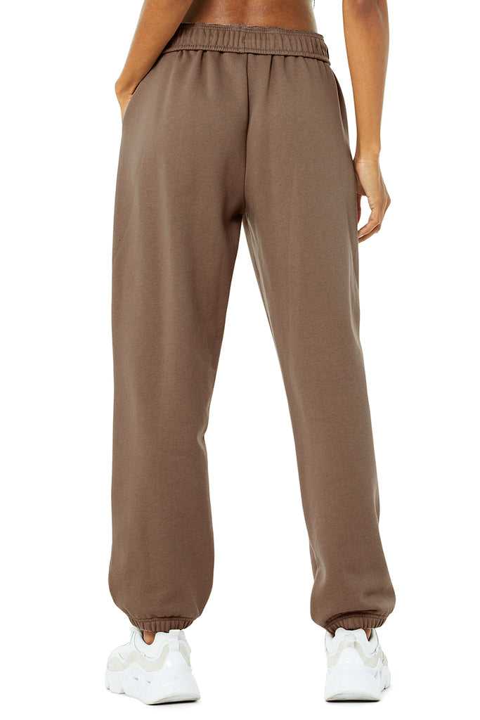 Sportovní Kalhoty Alo Yoga Accolade Sweatpant Káva | ECGKUPN-17