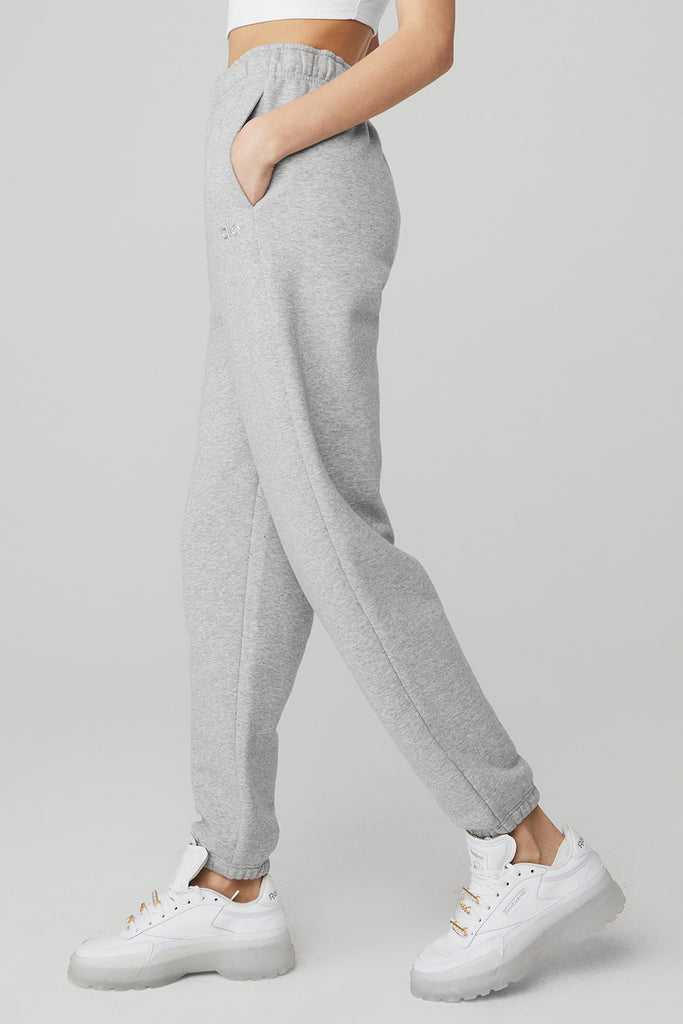Sportovní Kalhoty Alo Yoga Accolade Sweatpant Šedé | XYDHWPM-96
