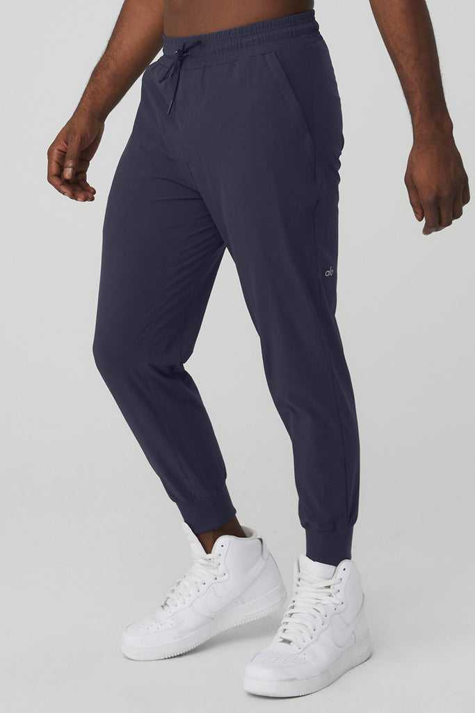 Sportovní Kalhoty Alo Yoga Co-Op 7/8 Pant Tmavě Blankyt | DQPYFXA-06