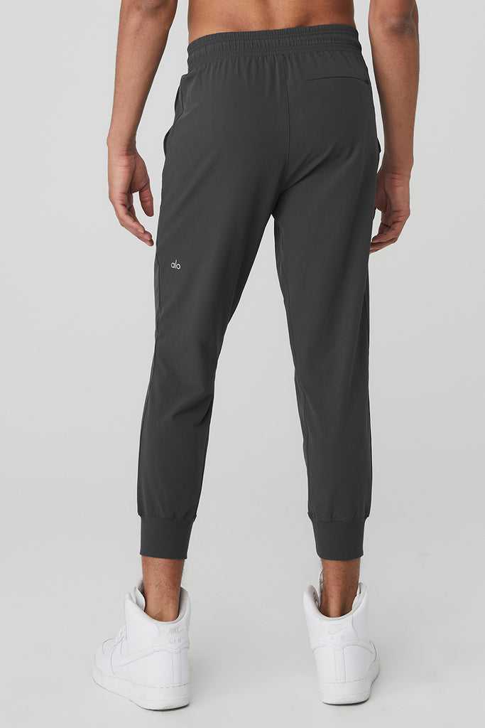 Sportovní Kalhoty Alo Yoga Co-Op 7/8 Pant Tmavě Šedé | VQHPZCF-09