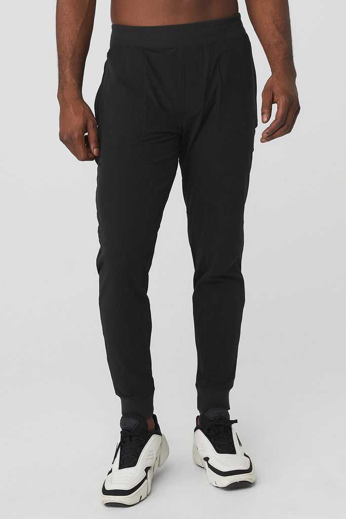 Sportovní Kalhoty Alo Yoga Co-Op Pant Černé | JGIFOZD-78
