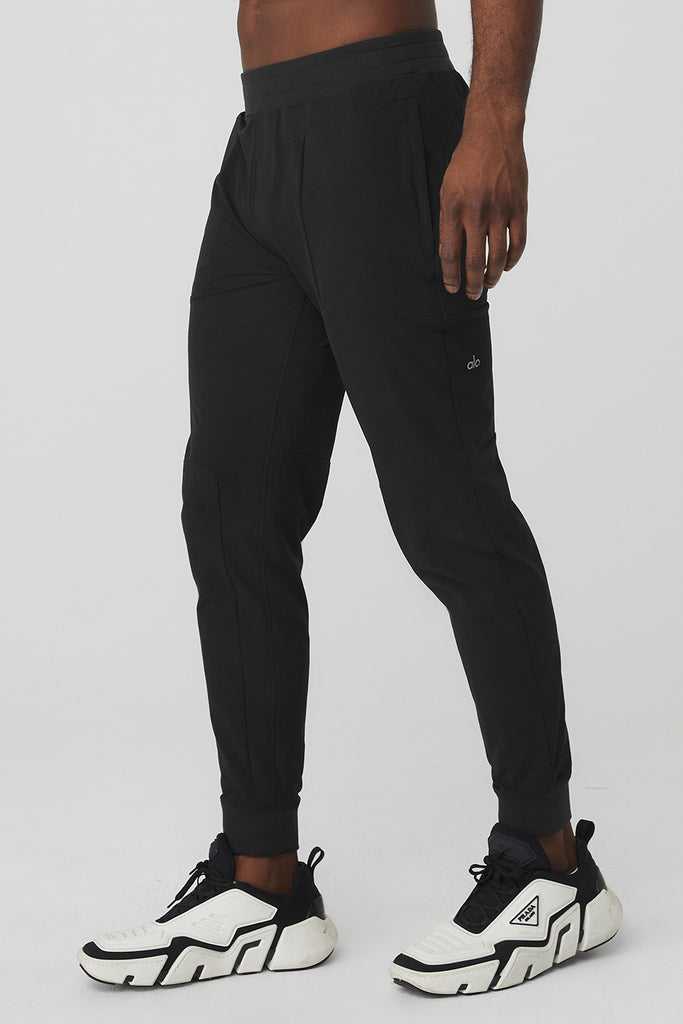 Sportovní Kalhoty Alo Yoga Co-Op Pant Černé | JGIFOZD-78