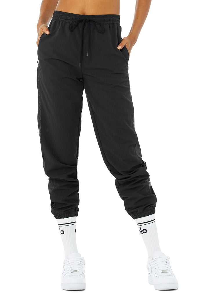Sportovní Kalhoty Alo Yoga Remix Pant Černé | CJRWGMN-20