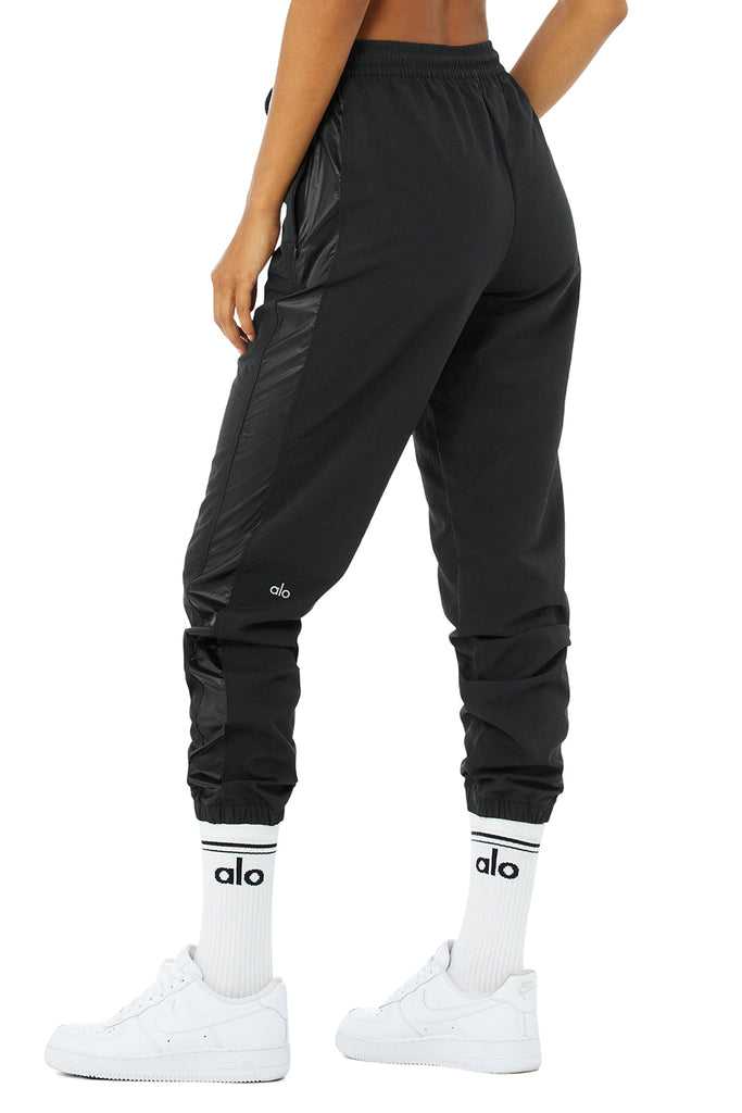 Sportovní Kalhoty Alo Yoga Remix Pant Černé | CJRWGMN-20