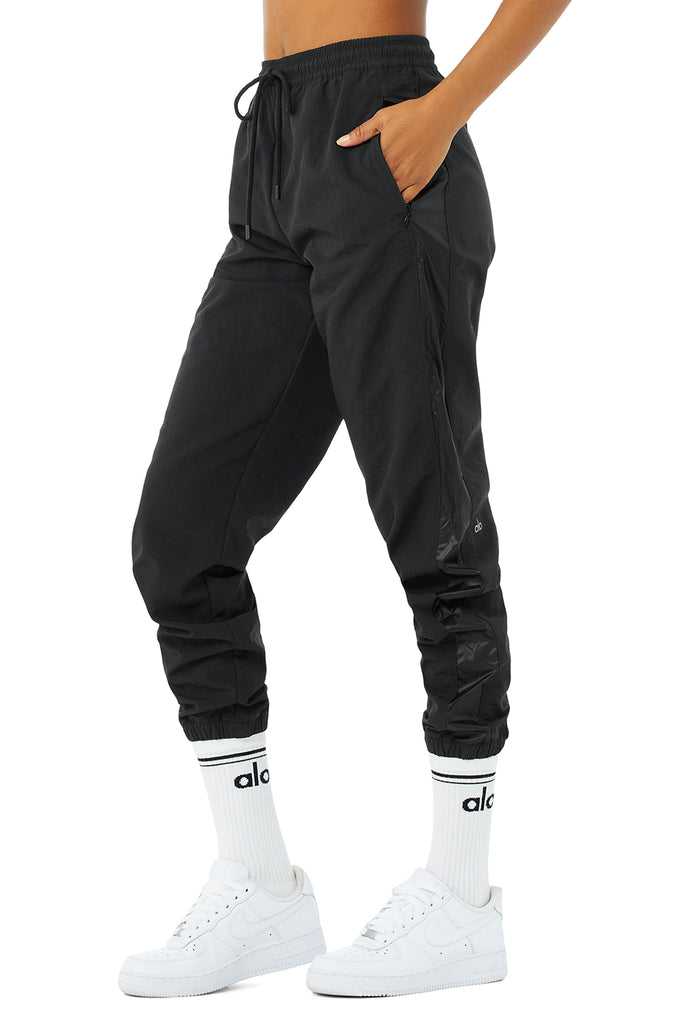 Sportovní Kalhoty Alo Yoga Remix Pant Černé | CJRWGMN-20