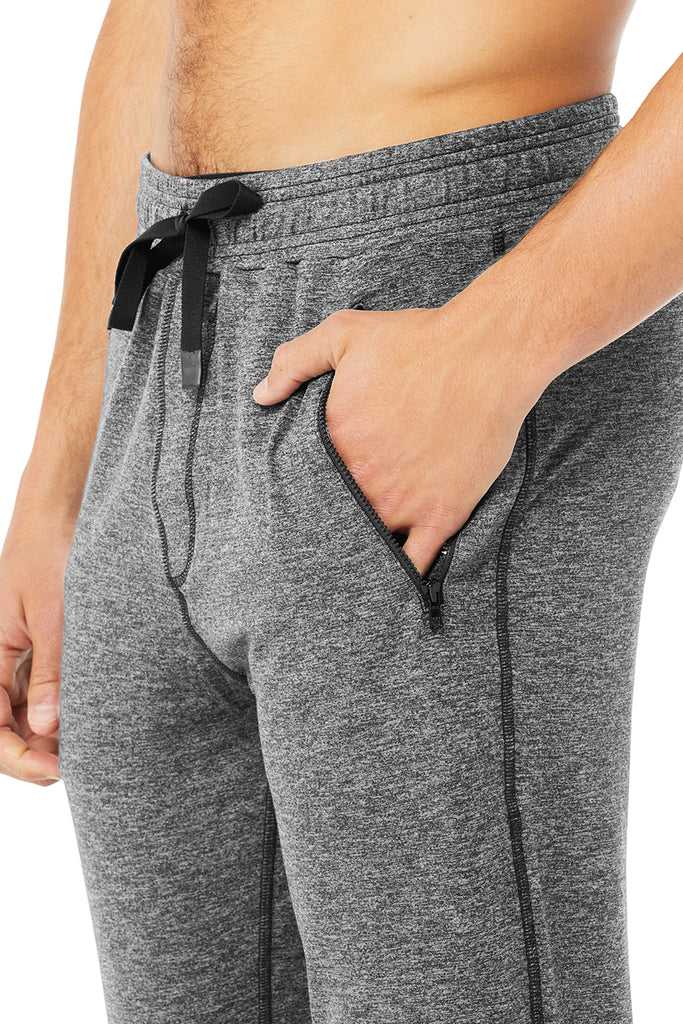 Sportovní Kalhoty Alo Yoga Renew Lounge Pant Tmavě Šedé | PDQBHUC-27