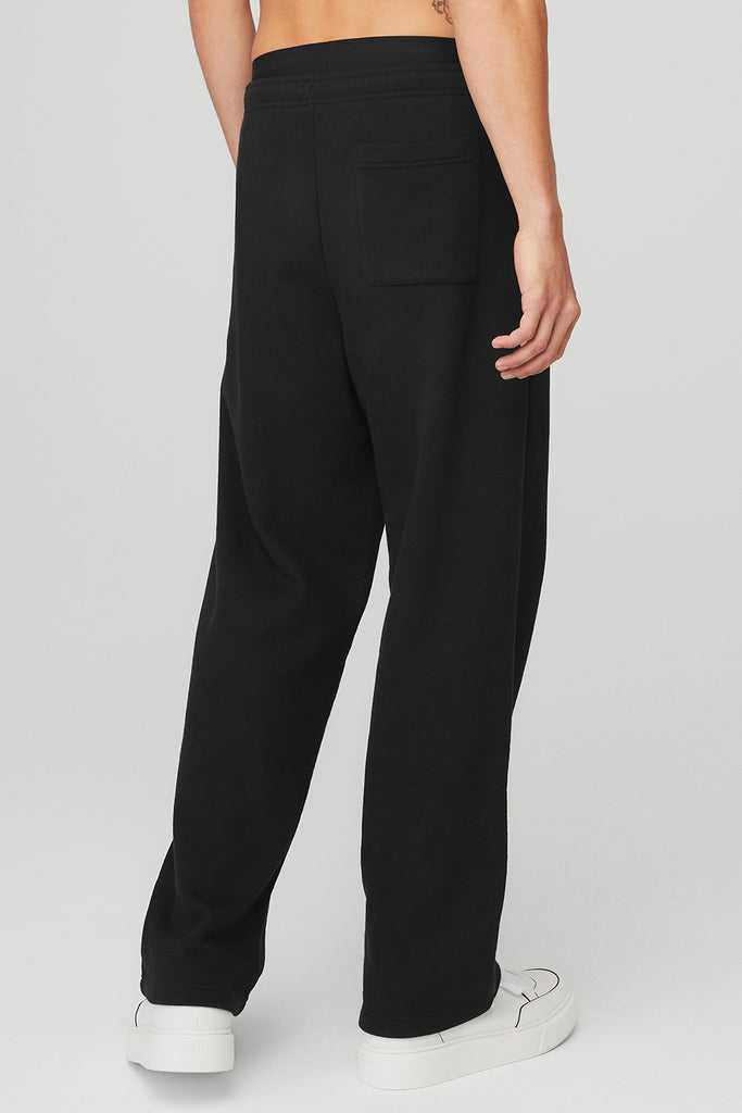 Sportovní Kalhoty Alo Yoga Renown Heavy Weight Sweatpant Černé | IRFYUCP-46