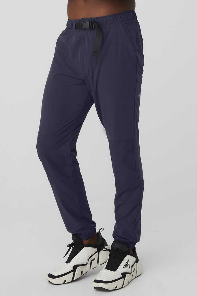 Sportovní Kalhoty Alo Yoga Talus Tech Pant Tmavě Blankyt | XMYQKZJ-45
