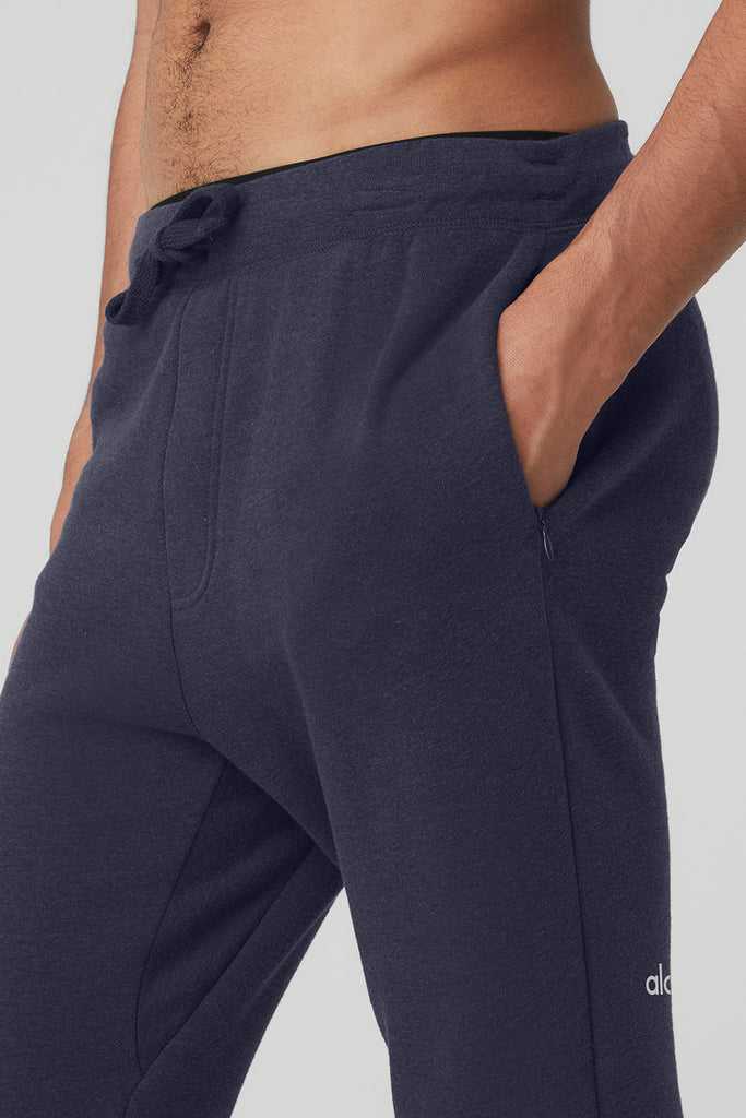Sportovní Kalhoty Alo Yoga The Triumph Sweatpant Tmavě Blankyt | KUYCZTX-63