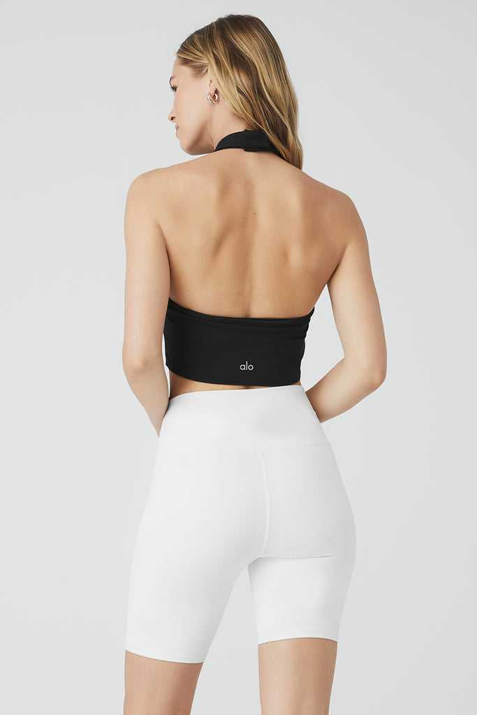Tílko Alo Yoga Airbrush Millennial Černé | NLJEAQX-20