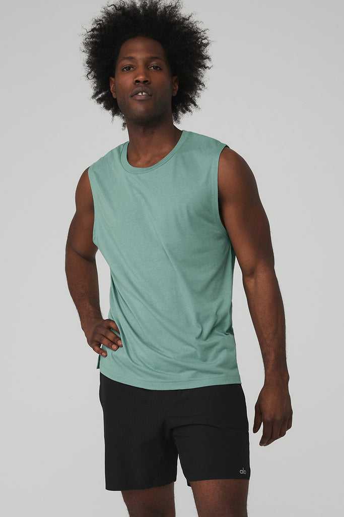 Tílko Alo Yoga The Triumph Muscle Blankyt | FUVMLYS-63