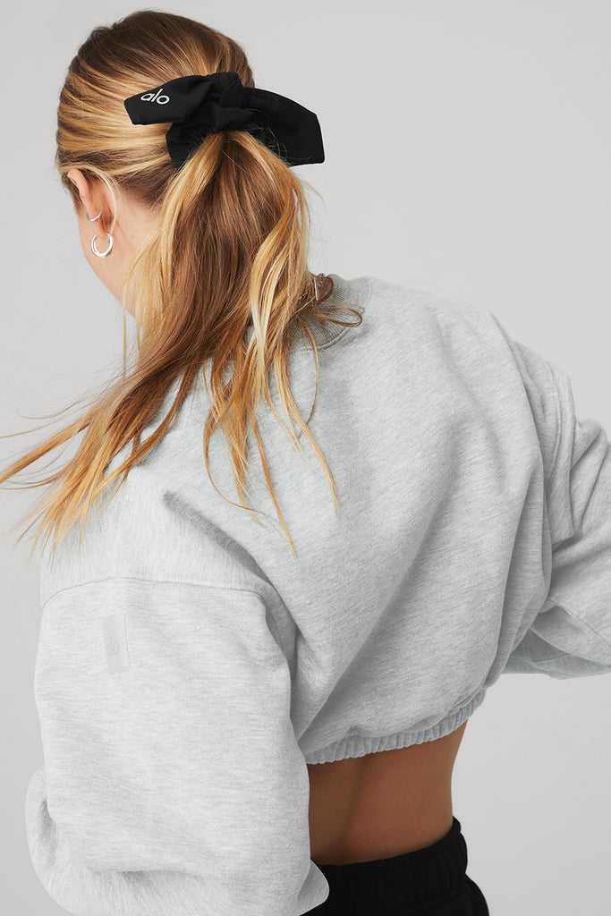 Čelenky Alo Yoga Alosoft Rhythm Scrunchie Černé | UCEHQVJ-90