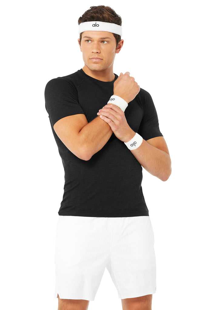 Čelenky Alo Yoga Glow Wristband (2-Pack) Bílé | DKXHBYC-72