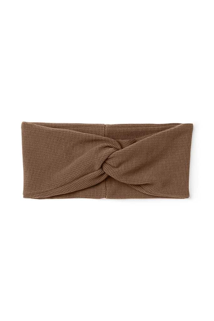 Čelenky Alo Yoga Micro Waffle Káva | RLAPYZF-97