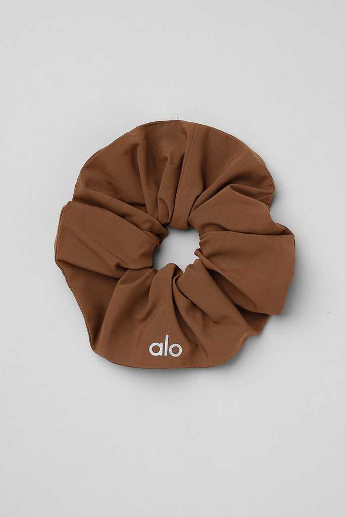 Čelenky Alo Yoga Oversized Scrunchie Hnědé | NALRHSQ-94