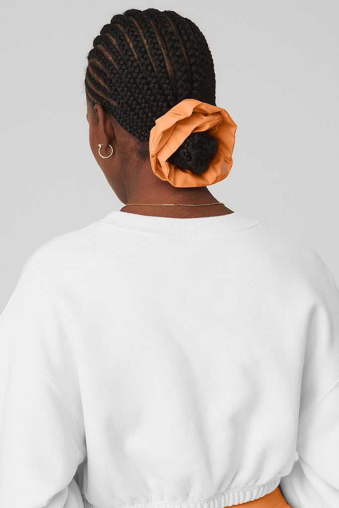 Čelenky Alo Yoga Oversized Scrunchie Oranžové | NRIAEXD-12