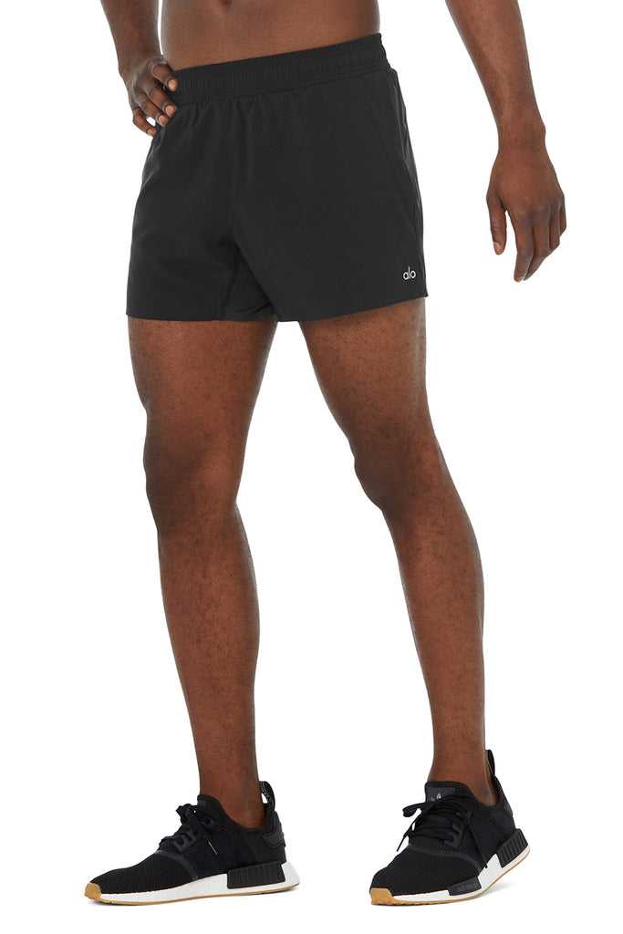 Šortky Alo Yoga 5 Adapt Černé | MPYNJKE-79