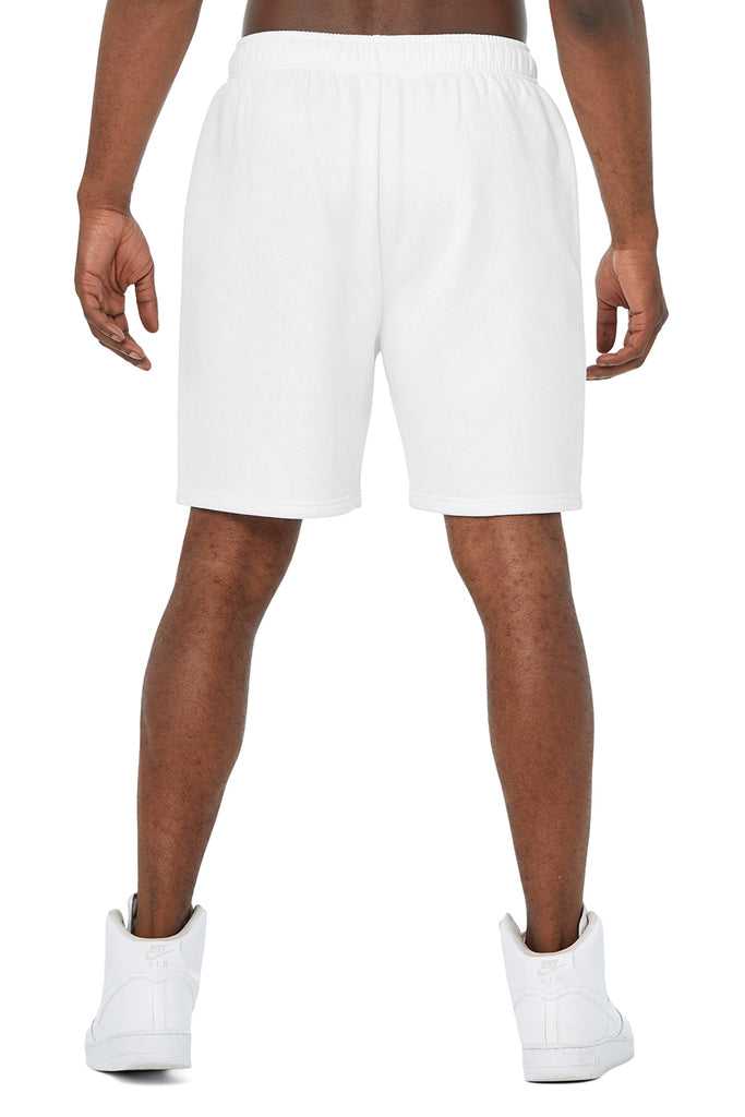 Šortky Alo Yoga Accolade Sweat Bílé | PIQBJHO-09