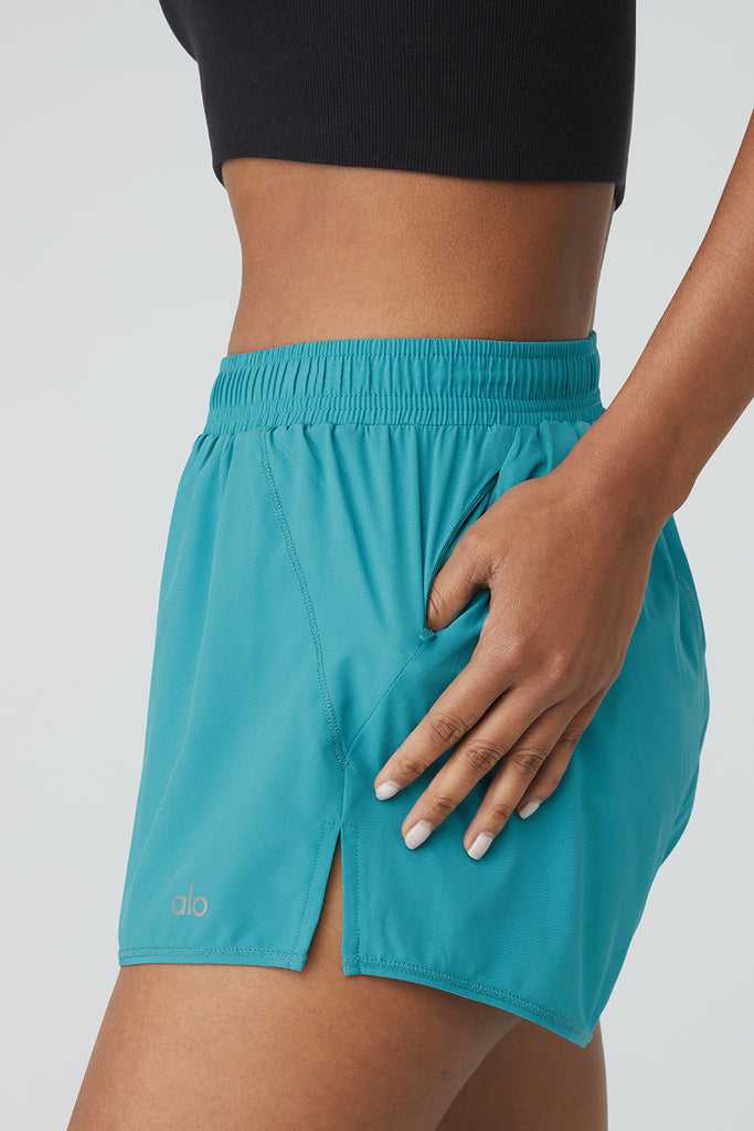 Šortky Alo Yoga Stride Blankyt | AJIHXKQ-85