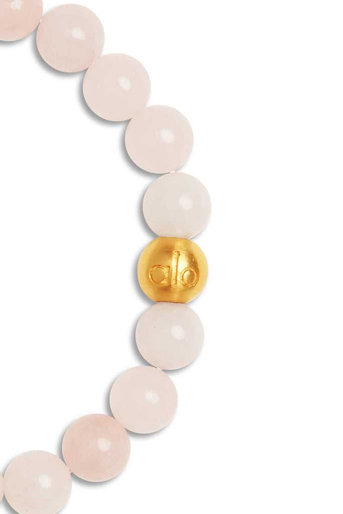 Šperky Alo Yoga Rose Quartz Mala Bracelet Růžové | UIQFGYP-69